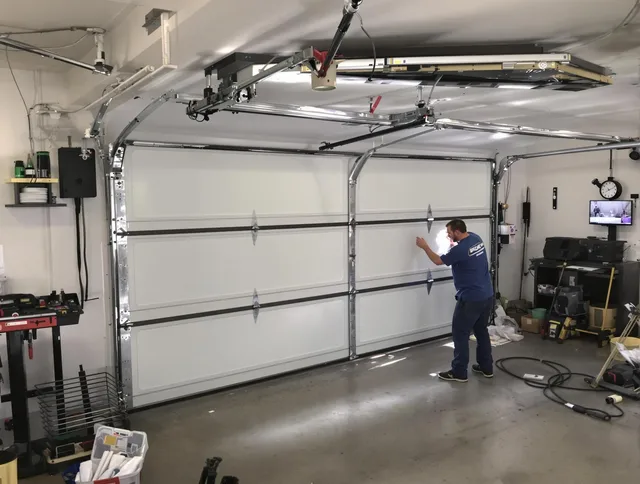 Professional garage door repair service by Wellington Garage Door Repair in Wellington