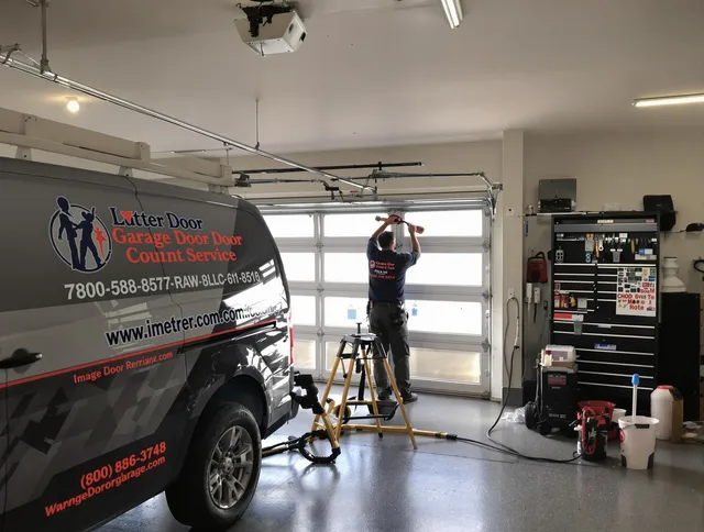 Wellington Garage Door Repair team performing same-day garage door repair in Wellington
